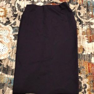 Purple Sateen Midi Shirt